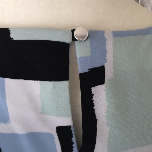 Worn Once! Calvin Klein Pleated Neck Top - Picture 7 of 11